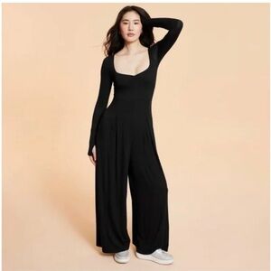 Blogilates Women's Sweetheart Wide-Leg Jumpsuit